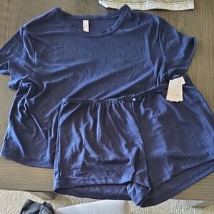 Auden Pointelle Pajama Set - Women's XL New with Tags